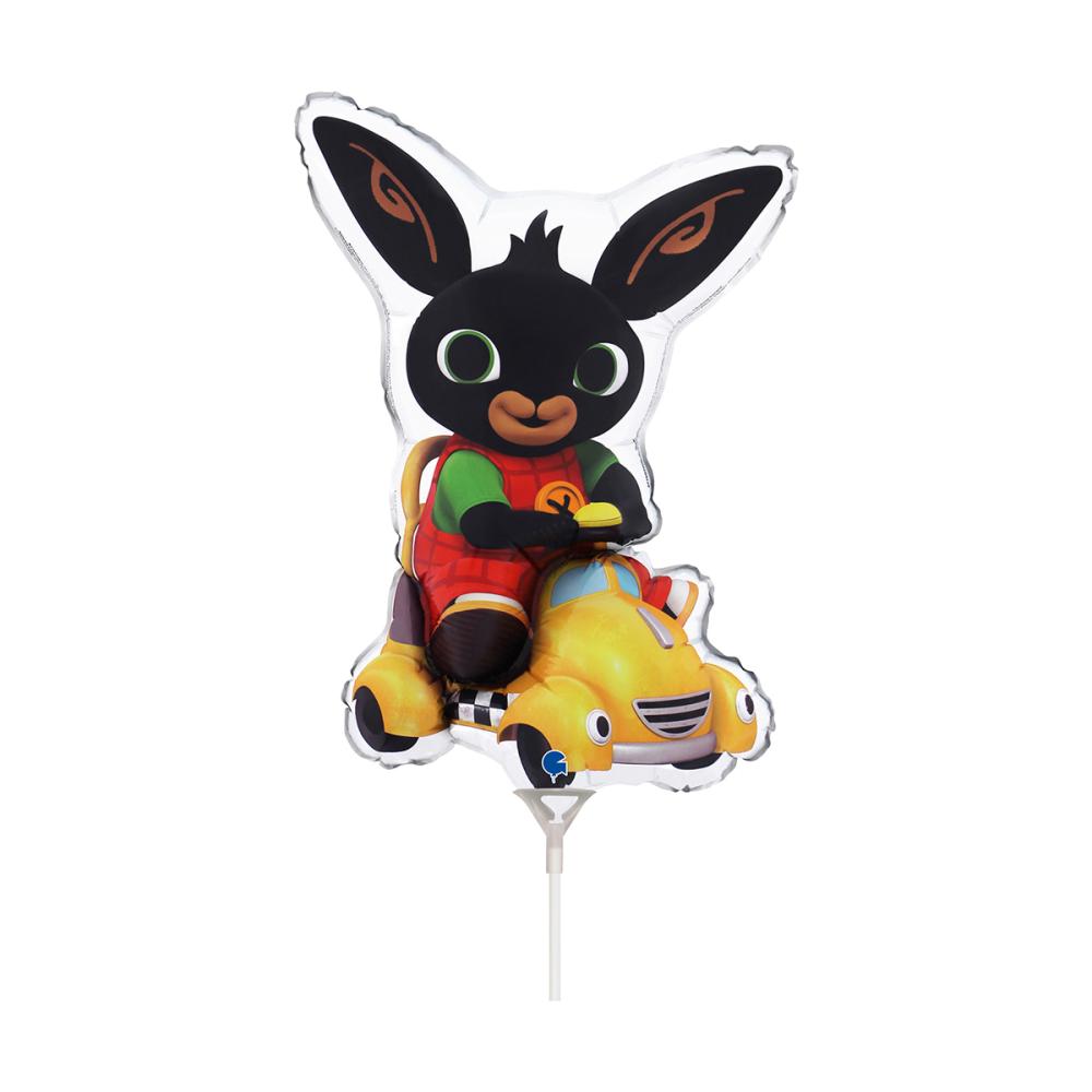 Folieballong Mini - Bing and Talkie Taxi
