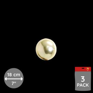 Loon Balls - White Gold 18 cm - 3-pack