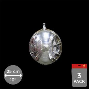 Loon Balls - Silver 25 cm - 3-pack
