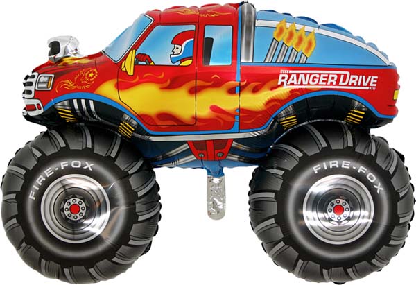 Folieballong - Monstertruck Shape