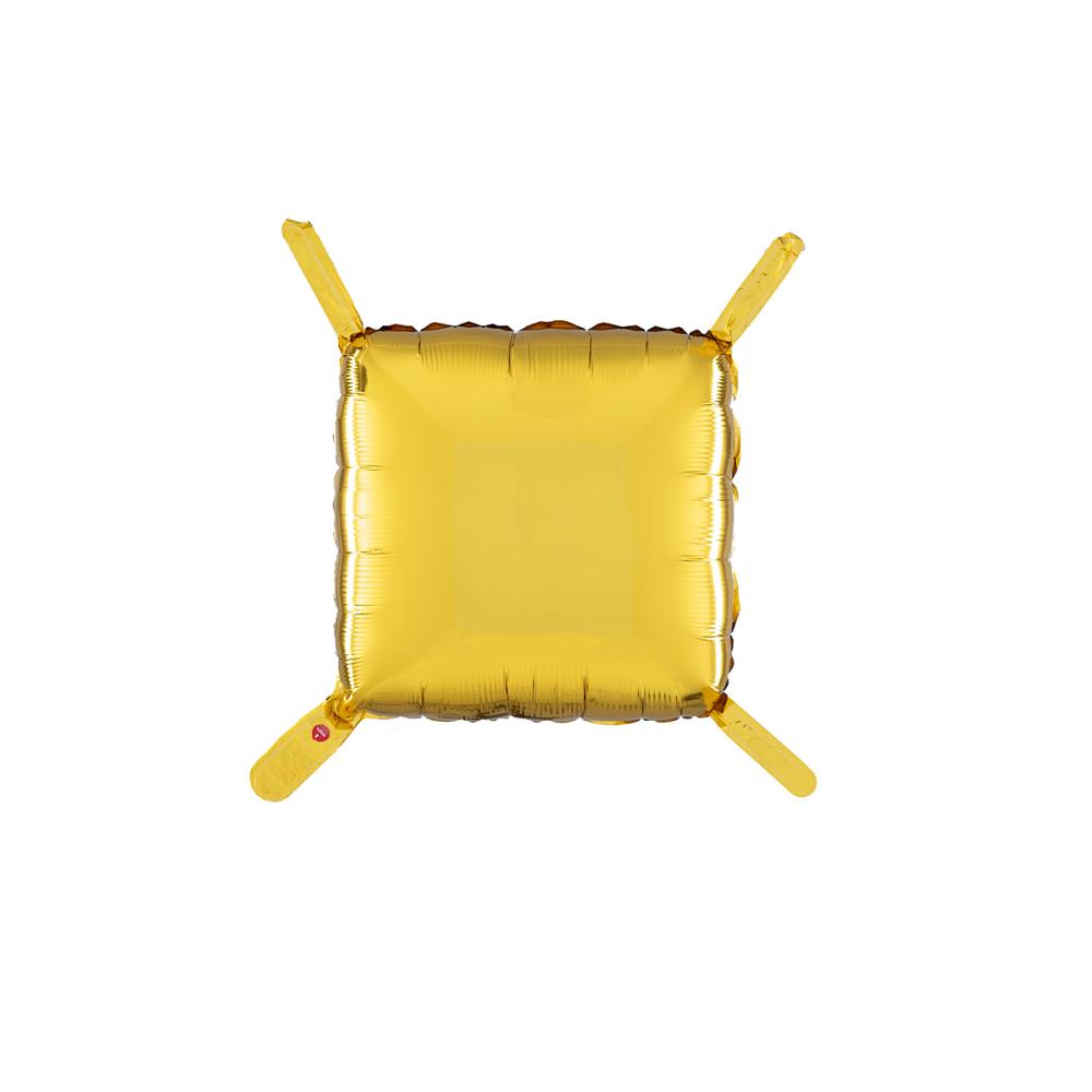 Pillow Balloons - Guld+Silver 47cm - 4-pack