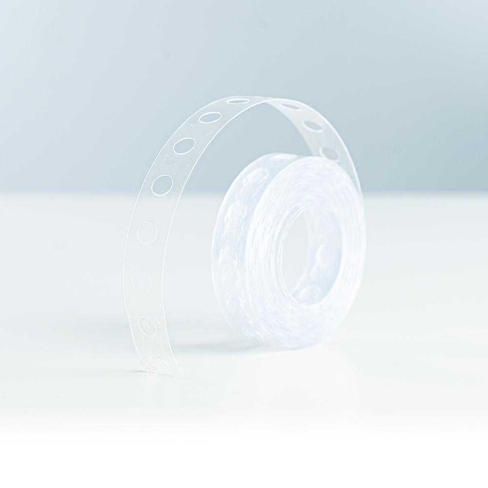 Plastband med runda hål - 5m 700-pack