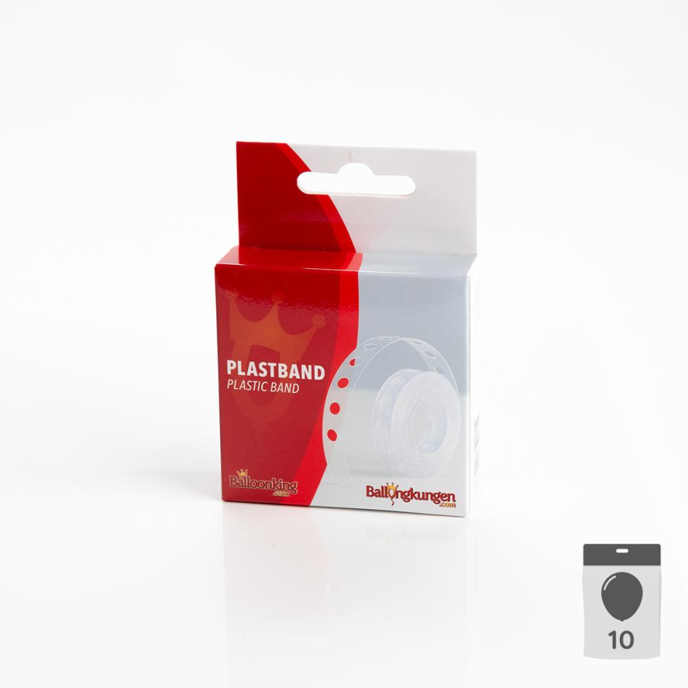Plastband med runda hål - 5m Konsumentpack 10-pack