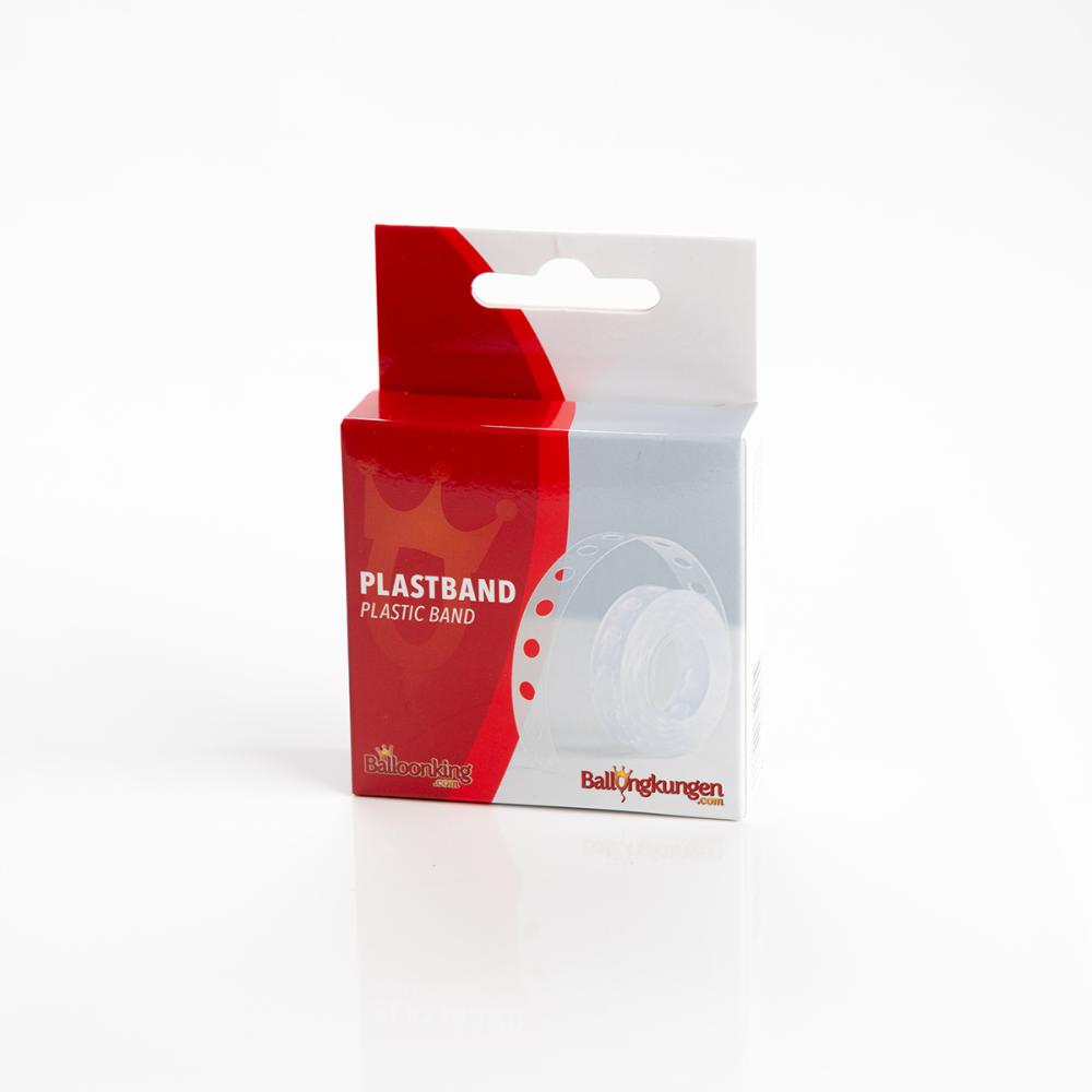 Plastband med runda hål - 5m Konsumentpack