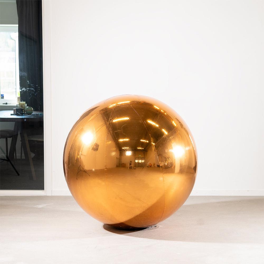 Inflatable Mirror Ball Gold 100 cm