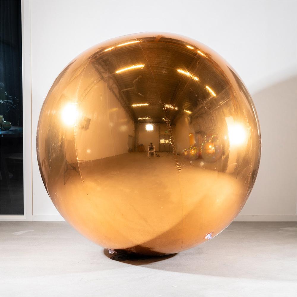 Inflatable Mirror Ball - Gold 150 cm