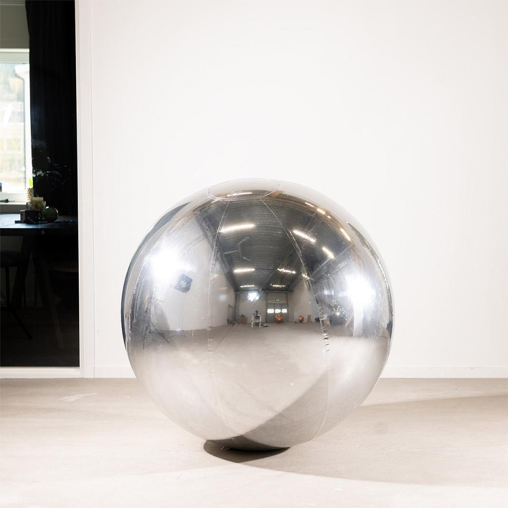 Inflatable Mirror Ball - Silver 100 cm