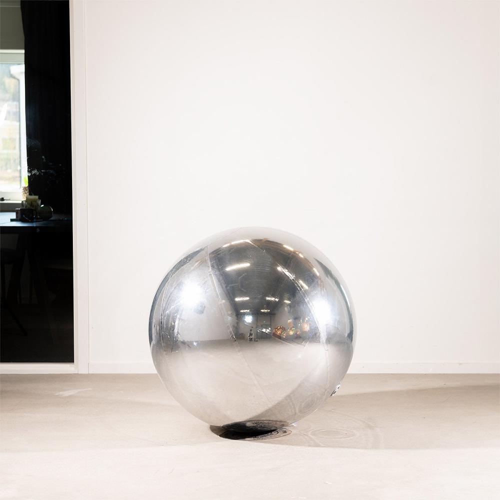 Inflatable Mirror Ball - Silver 80 cm