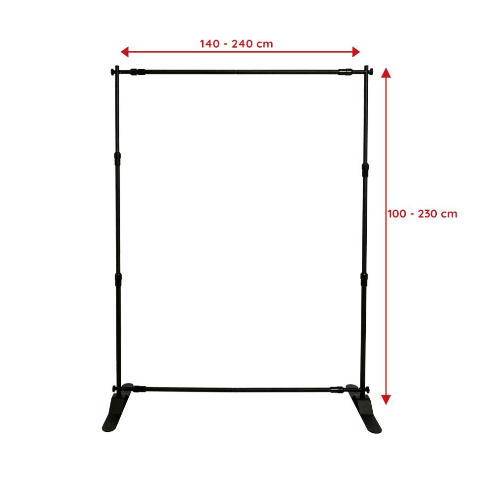 Telescopic Adjustable Banner Stand