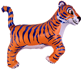 Folieballong Mini - Tiger 35 cm
