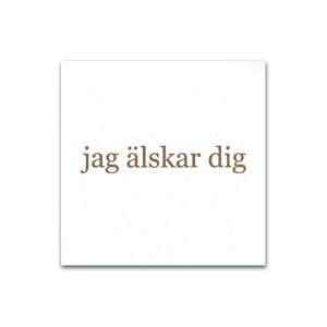 Gratulationskort Jag Älskar Dig