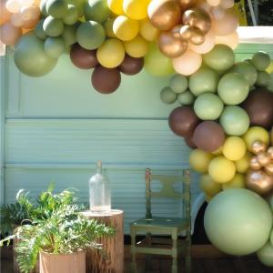 DIY Ballongbåge Jungle Green