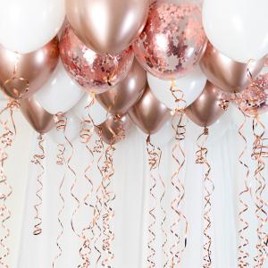 DIY Ballongkit för tak Rose Gold