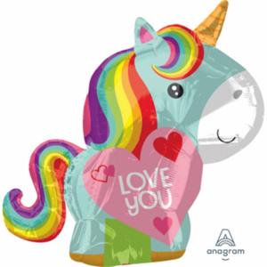 17" (43 cm) Unicorn Love Juniorshape