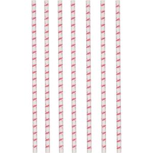 12 Paper Straws Flamingo Paradise