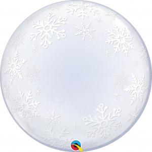 24" (60 cm) Frosty Snowflakes