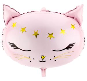 19" (48 cm) Rosa Katt