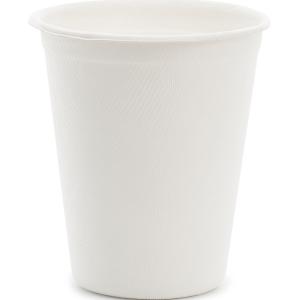 Pappersmugg Sockerrör Vit 250 ml