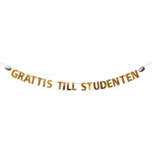 Banner Grattis till studenten