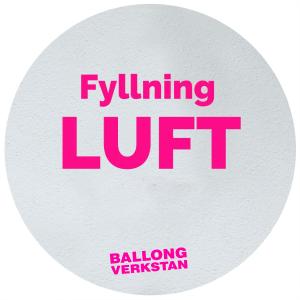 Vi fyller med luft