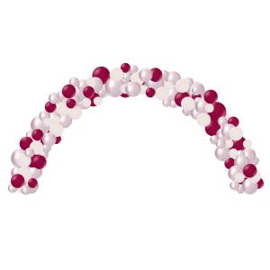 Organisk Ballongbåge Plum (8 m)