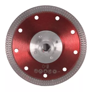 Diamant plattskiva flätad ø125 mm med fläns