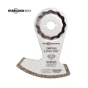 Starlock multicutterblad. 60mm lång. Bladet är belagd med diamanter. Extra lång livslängd.