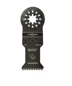 Trä/plast 35 mm Starlock multicutter klinga - japansk tandning