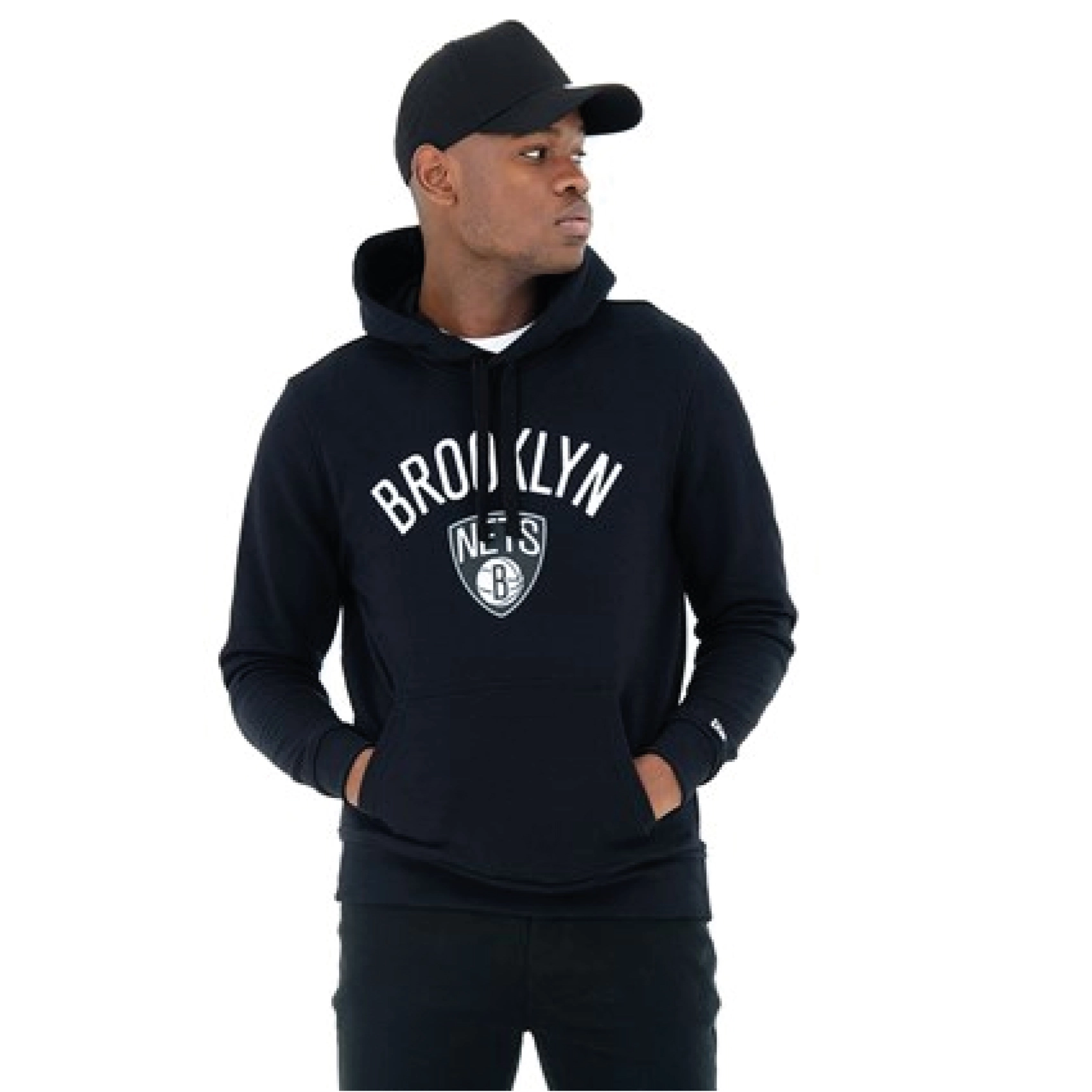 Brooklyn Nets Hoody Svart