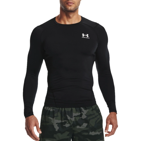 Under Armour Heatgear Tight Lång Ärm Svart