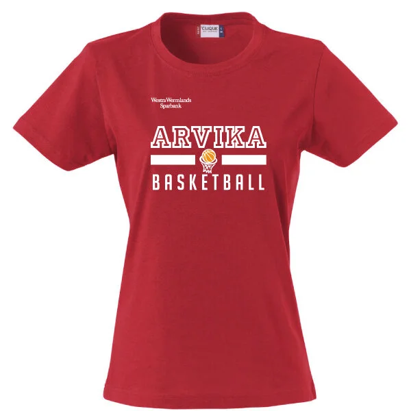 Arvika Basketball T-shirt Röd