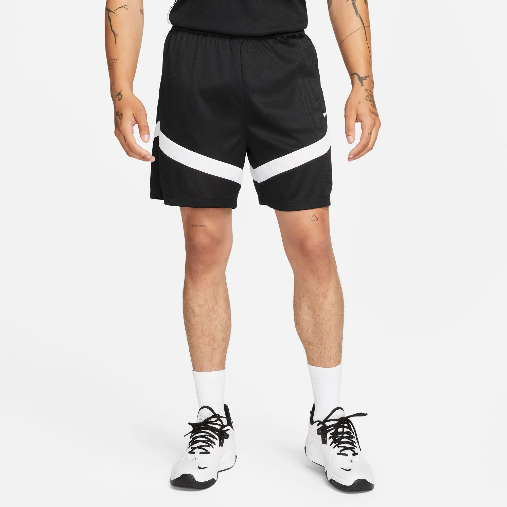 Nike ICON 6 Tums Shorts Svart/Vit