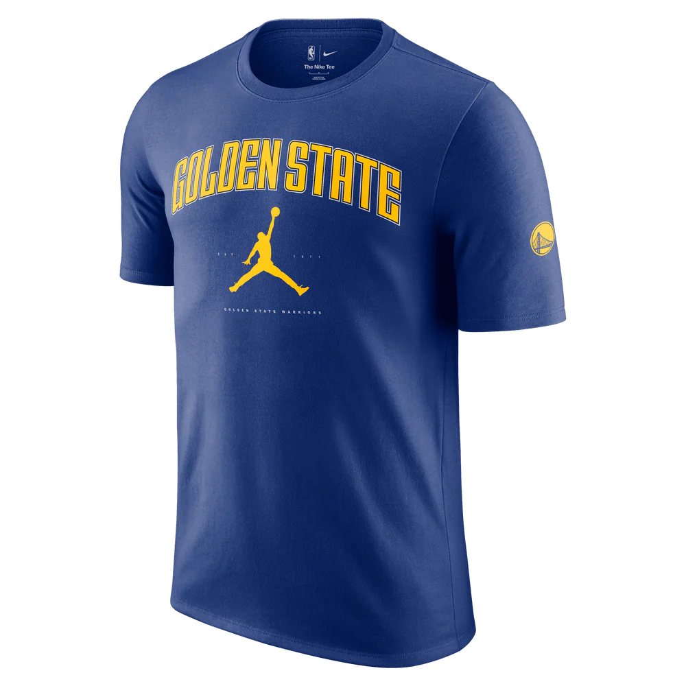 Jordan NBA Golden State Warriors Tee Blå