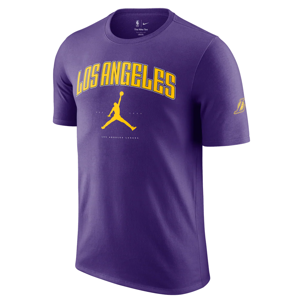 Jordan NBA LA Lakers Tee Lila