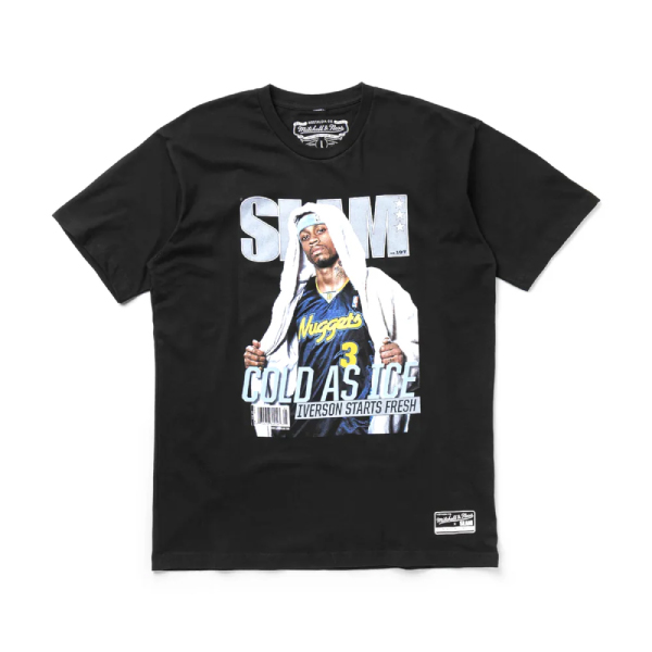 NBA Slam Tee Denver Nuggets Allen Iverson