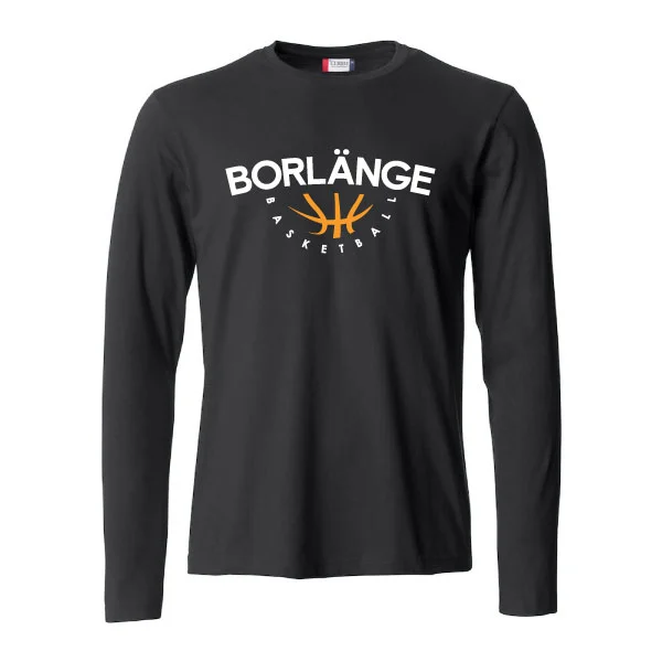 Borlänge Basketball Långärmad Tee Svart