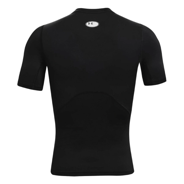 Under Armour Heatgear Tight Kort Ärm Svart