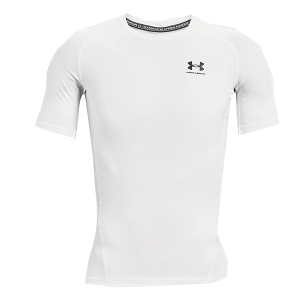 Under Armour Heatgear Tight Kort Ärm Vit