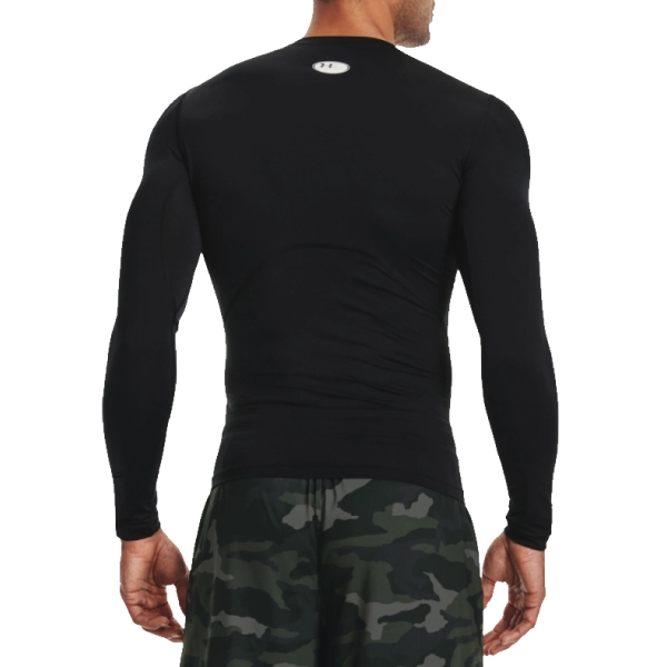 Under Armour Heatgear Tight Lång Ärm Svart