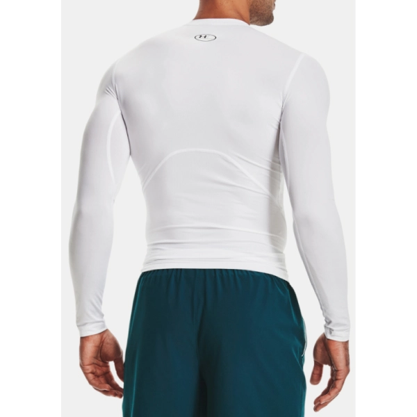 Under Armour Heatgear Tight Lång Ärm Vit
