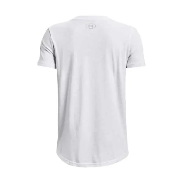 Under Armour Hoops Baseline Tee Jr Vit