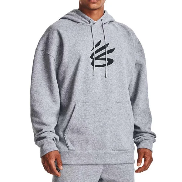 Under Armour Curry Big Splash Hoody Gråmelerad