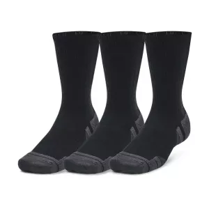 Under Armour Basketstrumpa Perf Tech Crew 3-Pack Svart