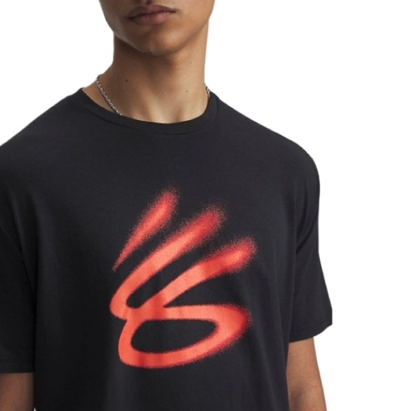 Under Armour Curry Playable Tee 1 Svart