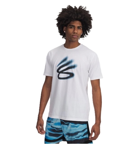 Under Armour Curry Playable Tee 1 Vit