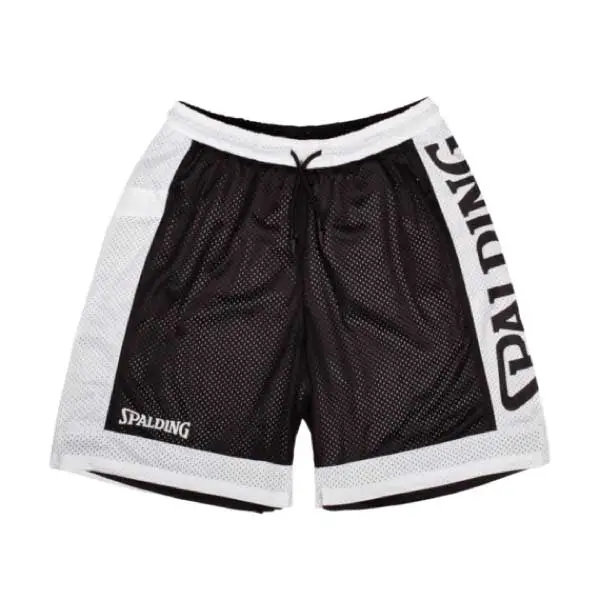 Spalding Vändbara Basketshorts Svart/Vit