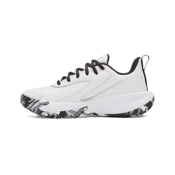 Under Armour Lockdown 8 Jr Vit/Svart