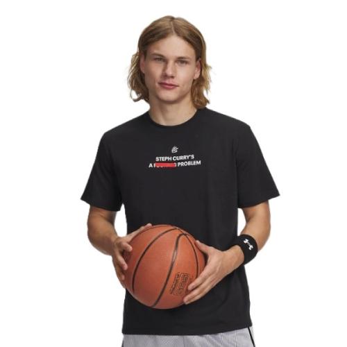 Under Armour Curry Quote Tee Svart