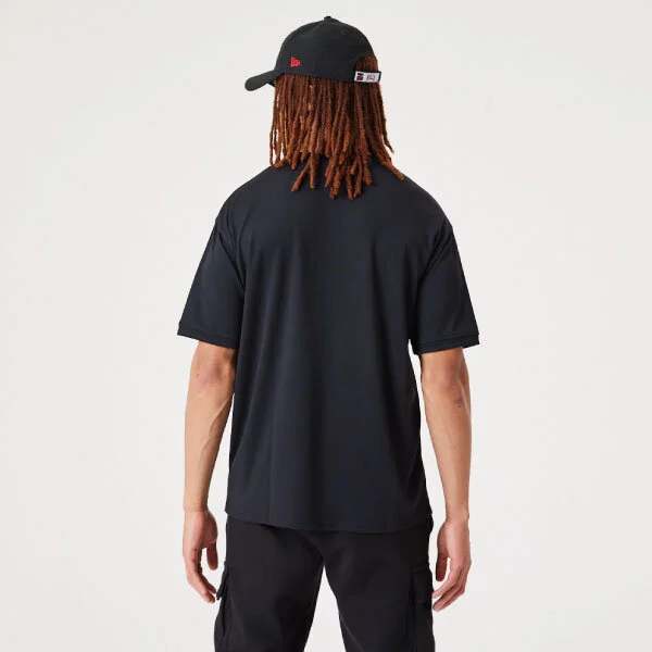 NBA Logo Script Oversize Mesh Tee