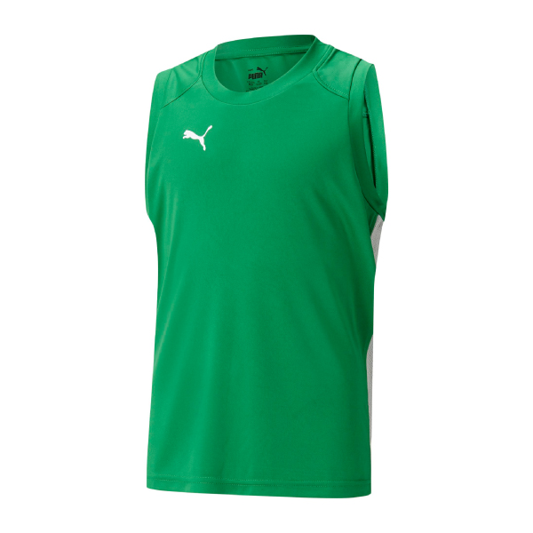 Puma Basketlinne Jr Grön/Grå